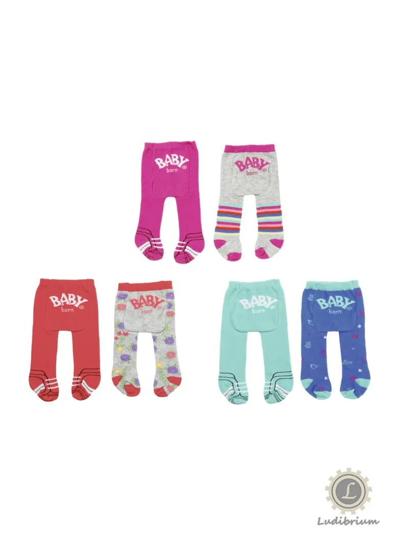 Zapf Creation - BABY born - Trend Strumpfhosen Duo pink und grau