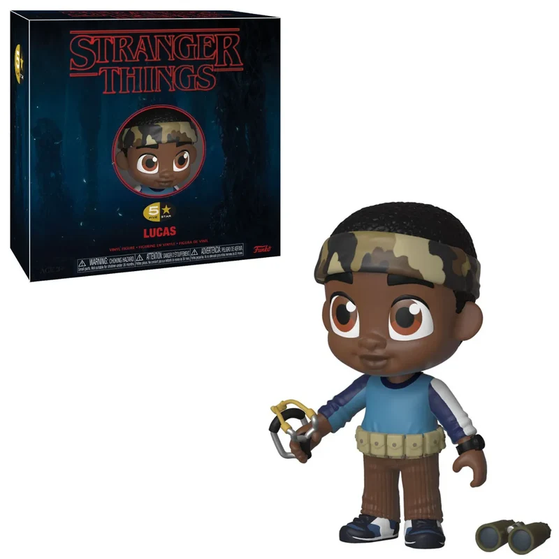 Stranger Things - - 5 Star - Vinyl Figur Lucas, 8 cm