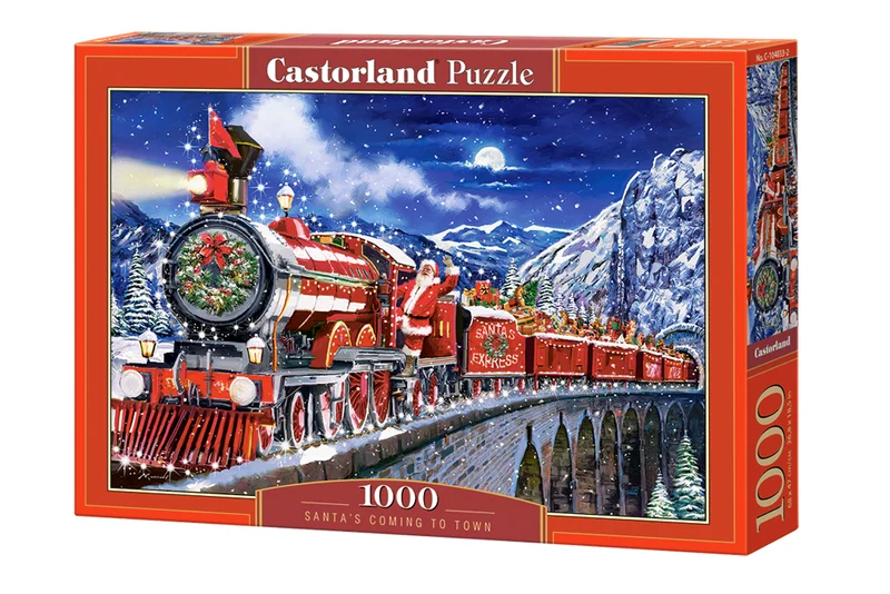 DMG Santa's Coming To Town (1000pcs) (DAMAGED BOX)