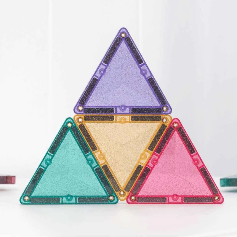 Magnetklötze – Glitter Castle Pack 48 Teile