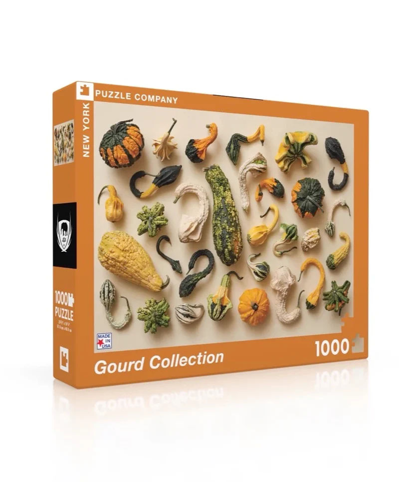 PFG Gourd Collection, Jim Golden (1000pcs) (Usage/Used - PUZZLES FOR GOOD)