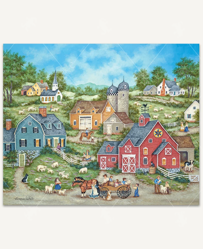 PFG Counting Sheep, Bonnie White (Usage/Used - PUZZLES FOR GOOD)