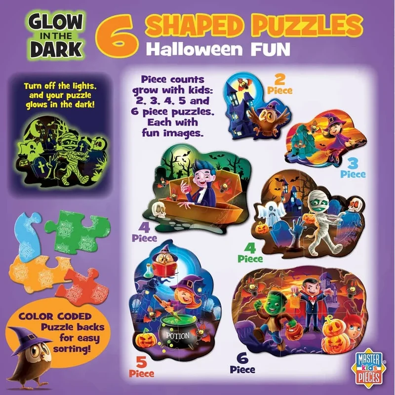 Halloween Fun - Glow-in-the-Dark Multipack