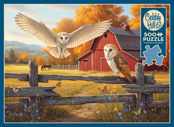 Barn and Owls (500pcs)