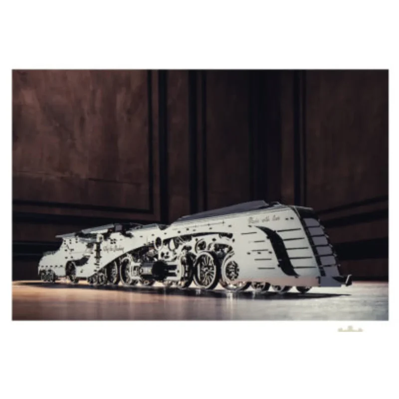 Time4Machine - Dazzling Steamliner Dampflokomotive - Metallbausatz