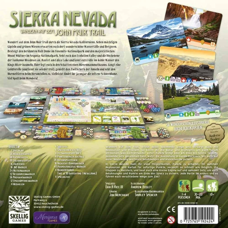Sierra Nevada, deutsch