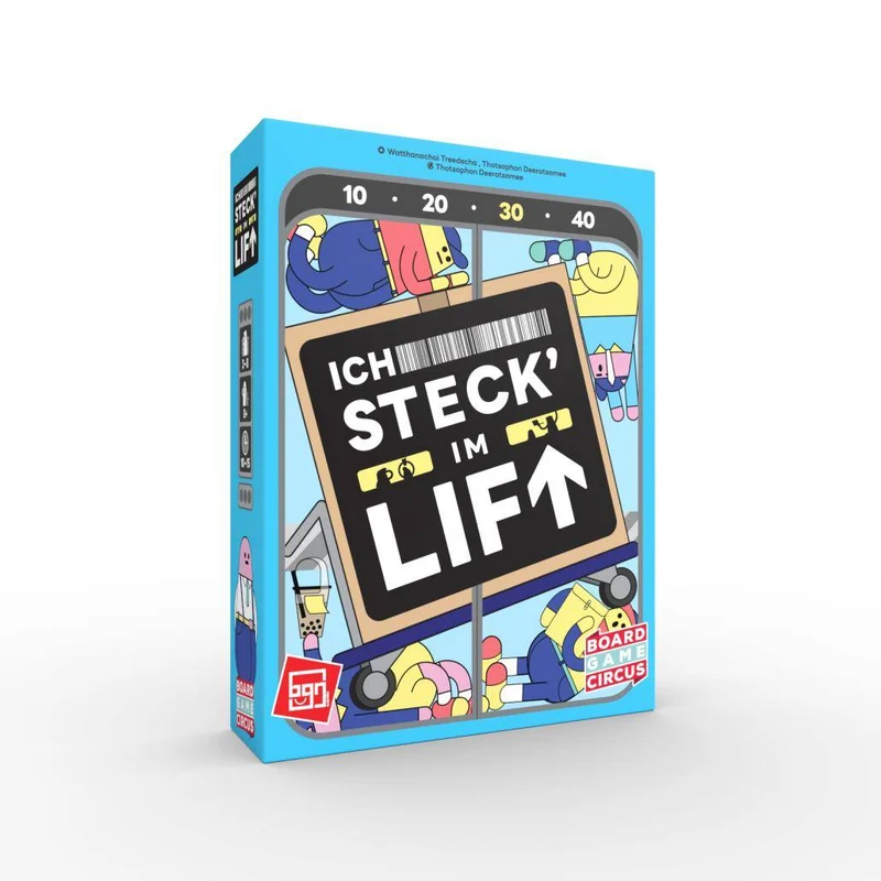 Ich steck’ im Lift, deutsch