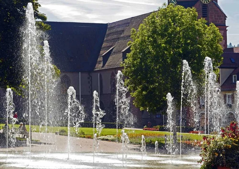 47961 Gebäude - Fontäne Puzzle