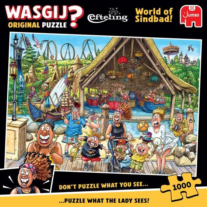 Wasgij Original Efteling - Die Welt von Sindbad! (1000 T.)