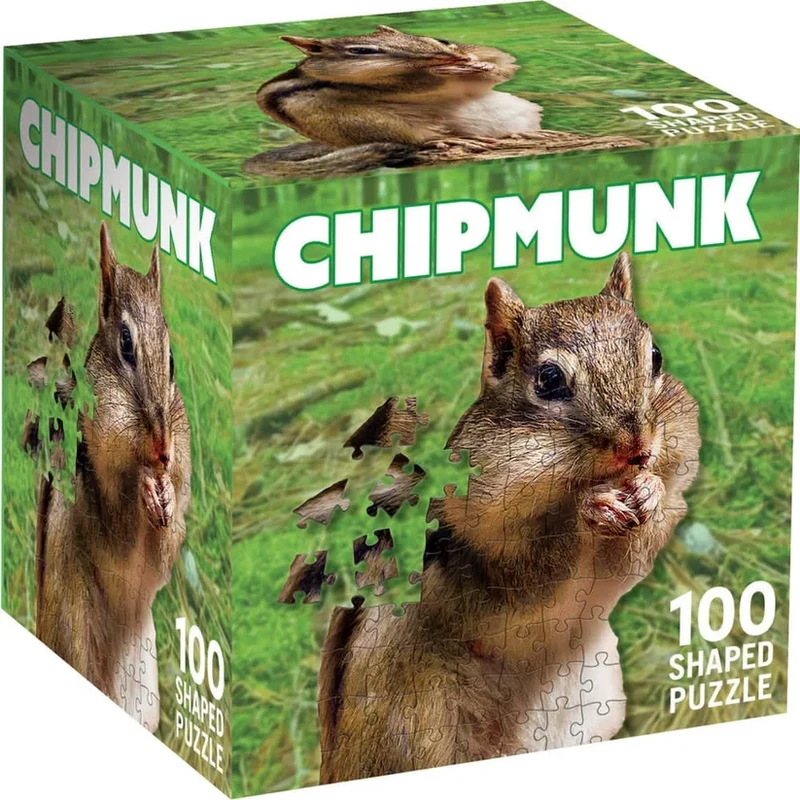 Chipmunk - Shaped (100pcs)