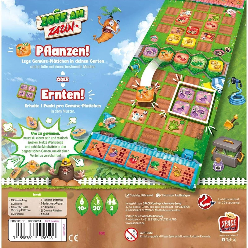 Zoff am Zaun, deutsch