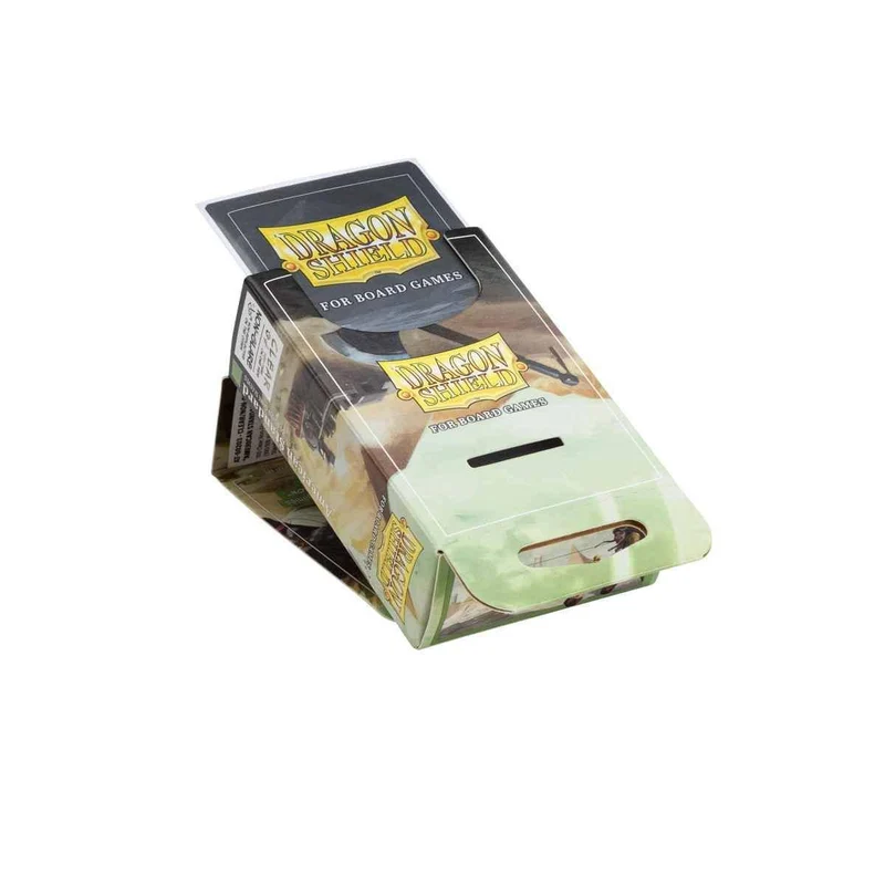 Dragon Shield: Board Game Sleeves Clear/NonGlare: 57mm x 89mm (100)
