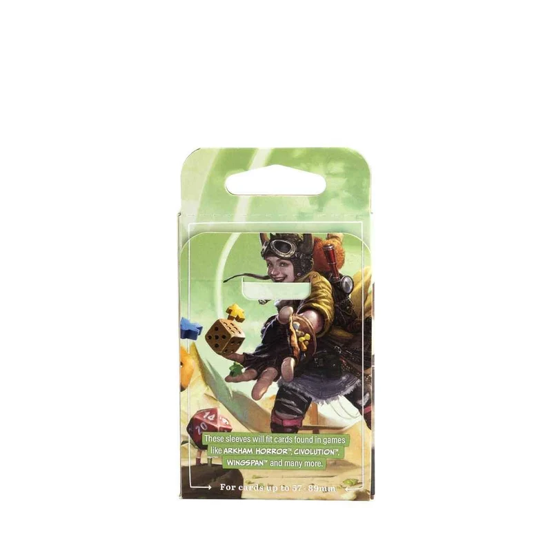 Dragon Shield: Board Game Sleeves Clear/NonGlare: 57mm x 89mm (100)