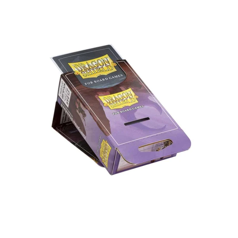 Dragon Shield: Board Game Sleeves Clear/NonGlare 59mm x 92mm (100)