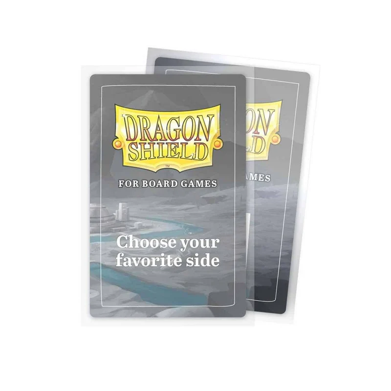 Dragon Shield: Board Game Sleeves Clear/NonGlare 59mm x 92mm (100)