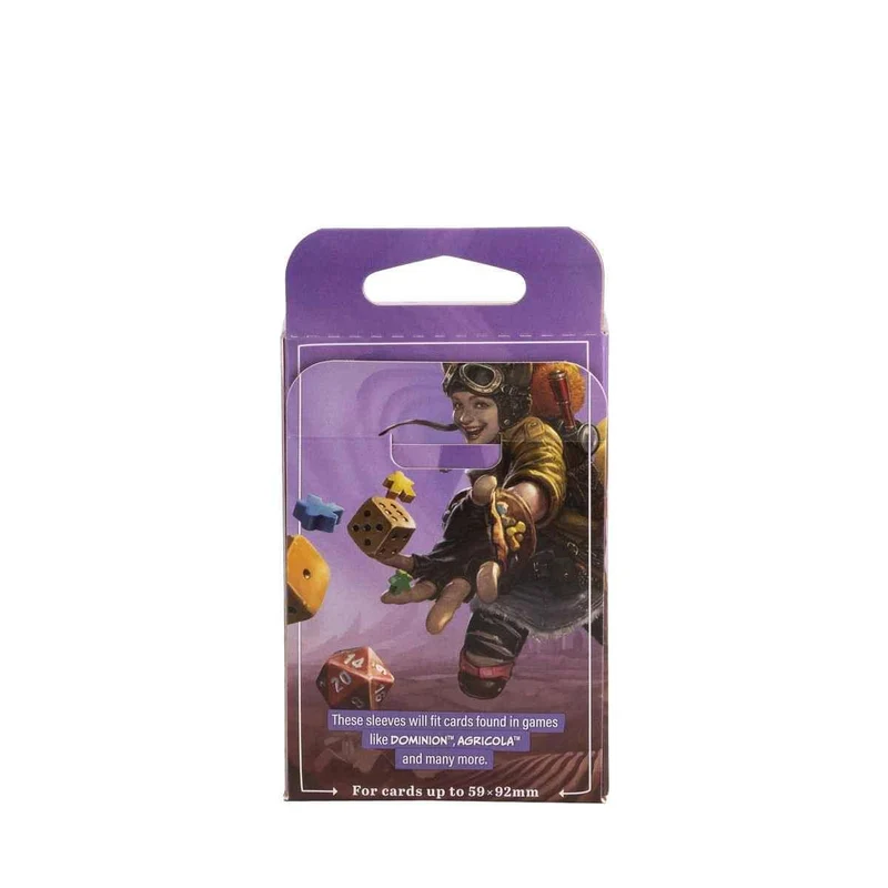 Dragon Shield: Board Game Sleeves Clear/NonGlare 59mm x 92mm (100)