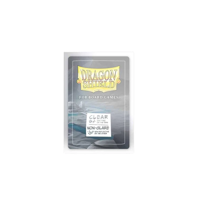 Dragon Shield: Board Game Sleeves Clear/NonGlare 45mm x 68mm (100)