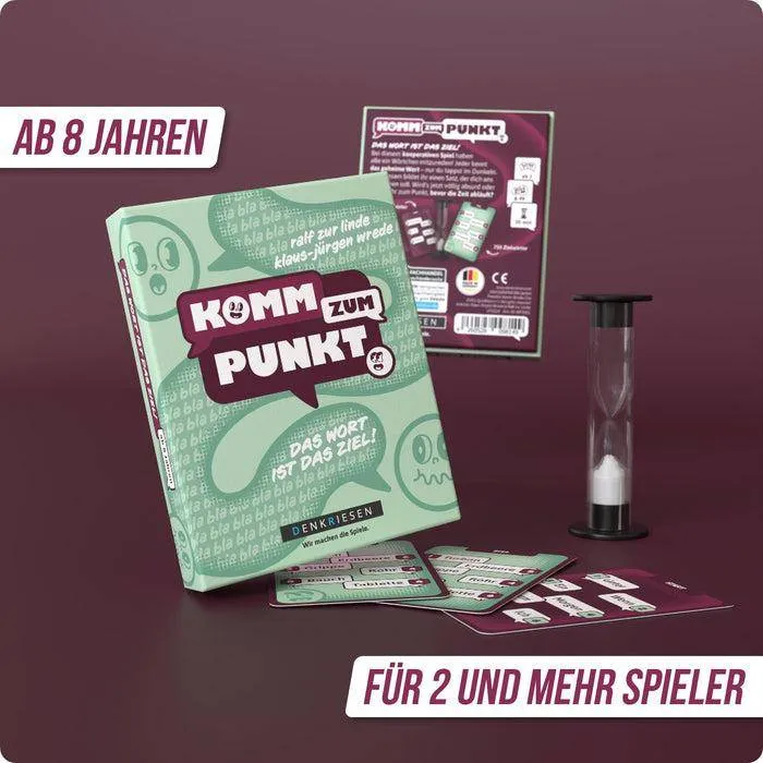 Komm zum Punkt., deutsch