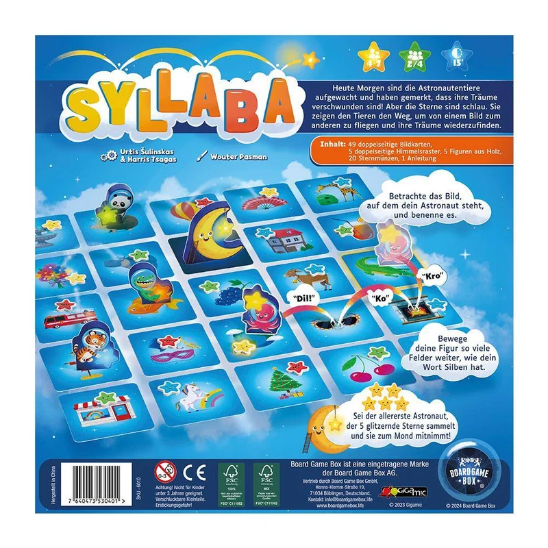 Syllaba, deutsch
