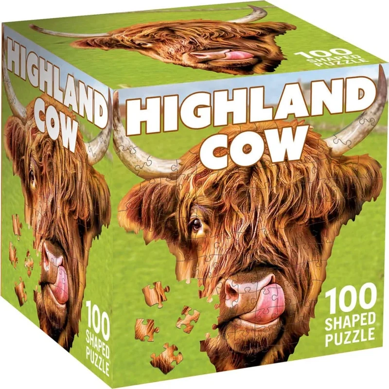 Highland Cow - Shaped (100pcs)