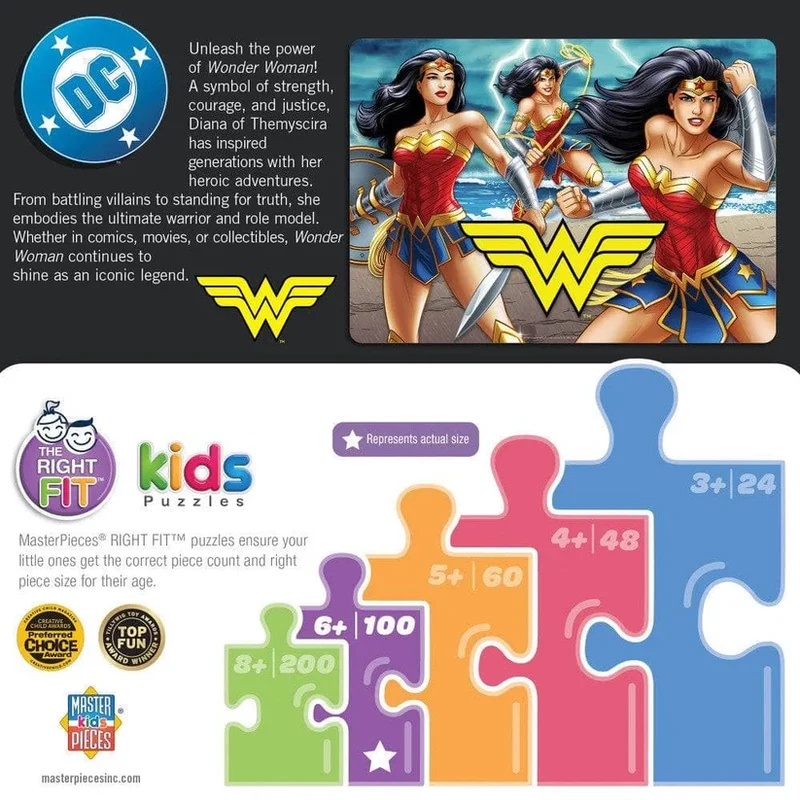 Wonder Woman - Truth, Love & Justice (100pcs)