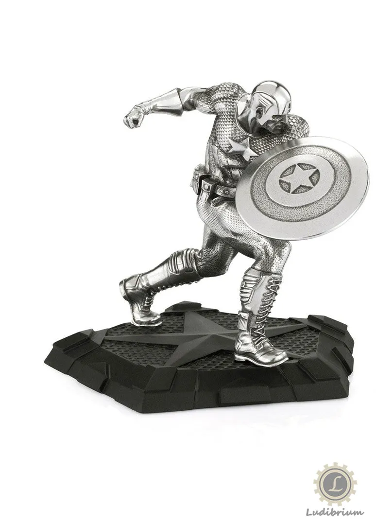 Marvel - Pewter Collectible Statue Captain America First Avenger