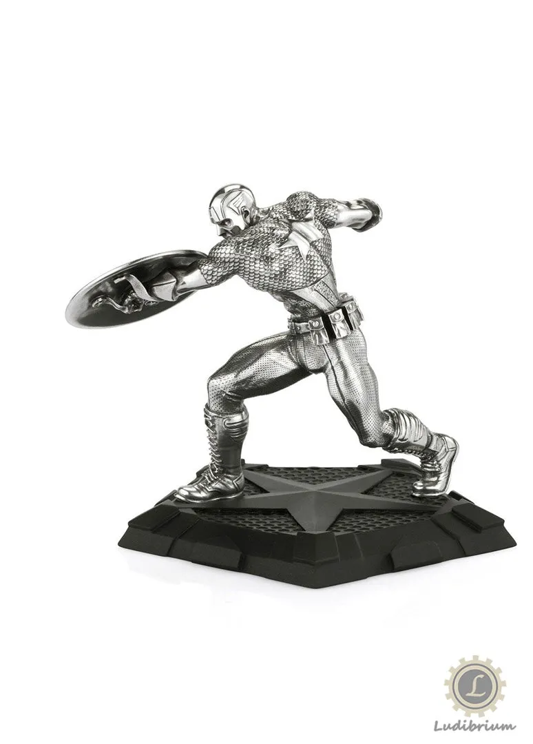 Marvel - Pewter Collectible Statue Captain America First Avenger