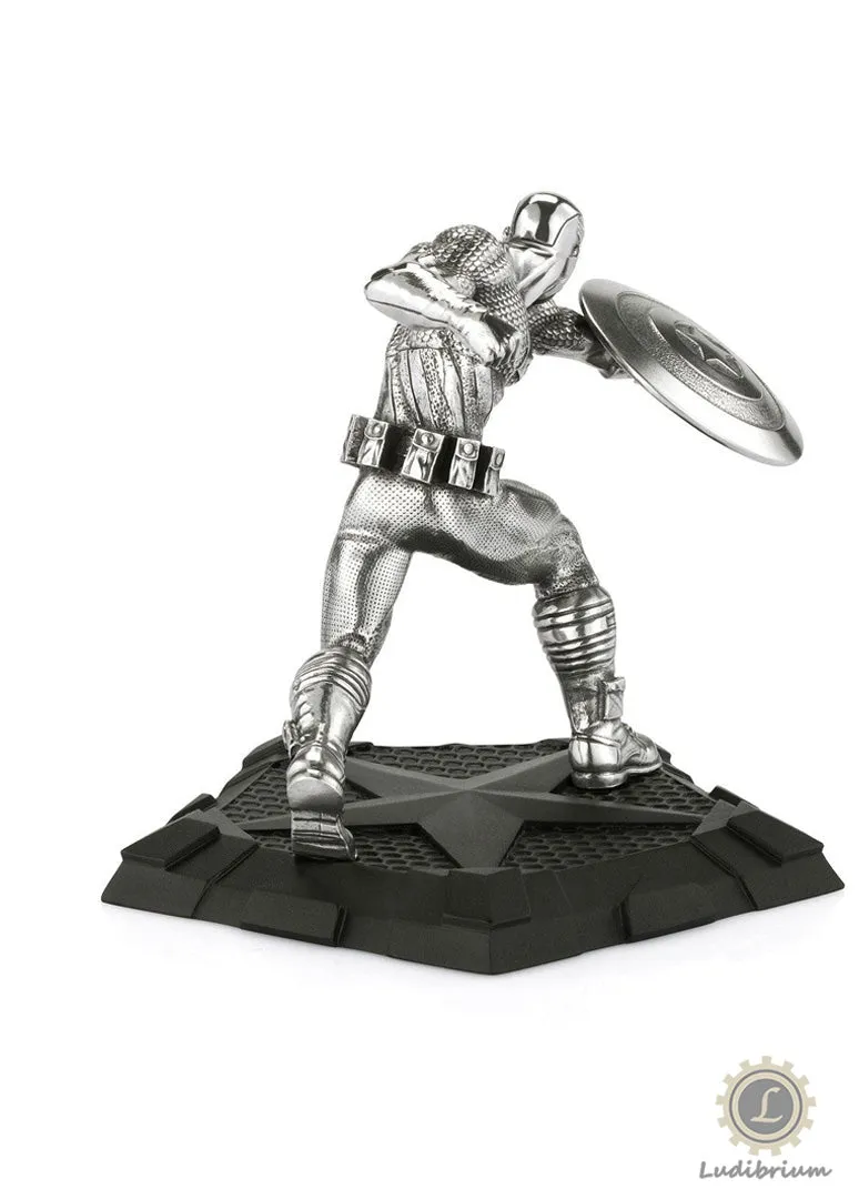 Marvel - Pewter Collectible Statue Captain America First Avenger