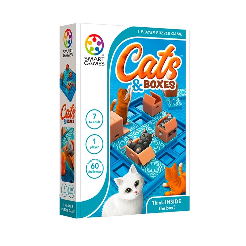 Logikspiel Smart Games – Katzen & Kartons (ENG)