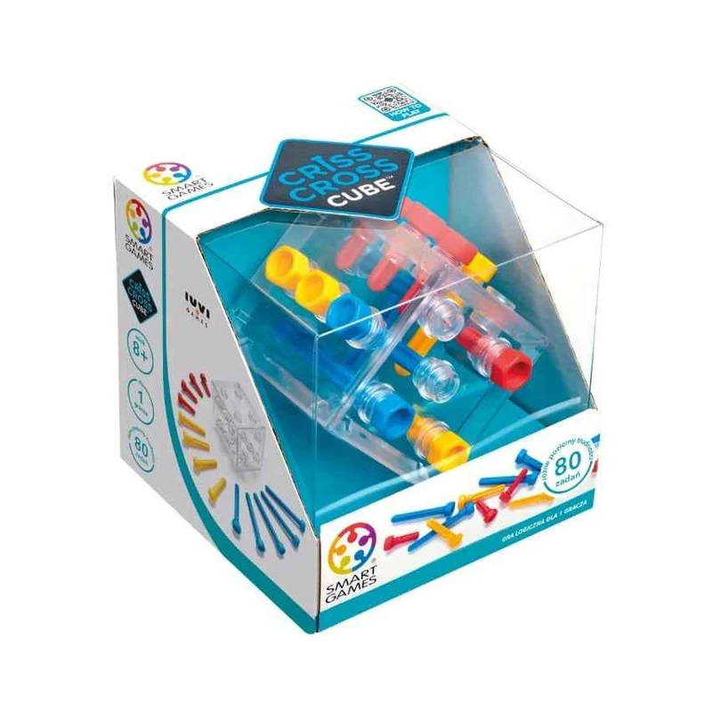 Logikspiel Smart Games – Criss Cross Würfel (PL)