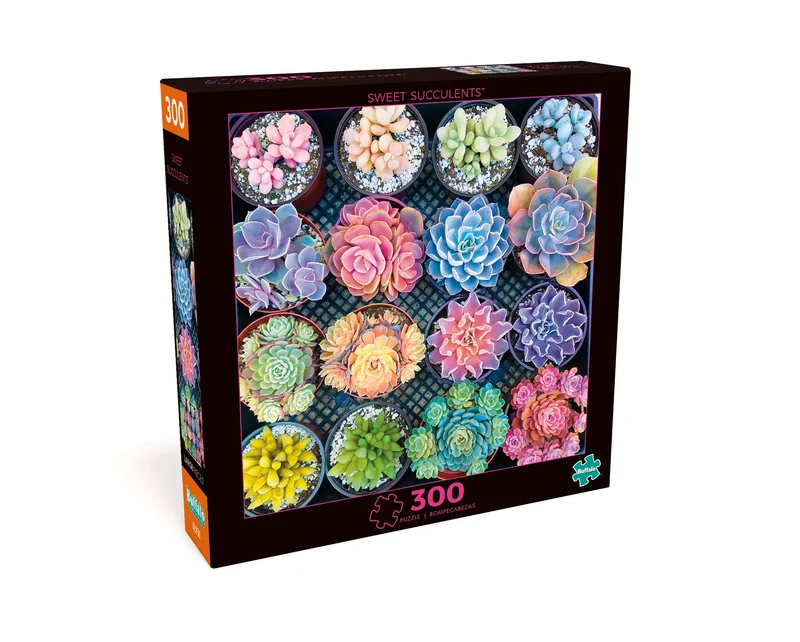 PFG Sweet Succulents (300pcs) (Usage/Used - PUZZLES FOR GOOD)