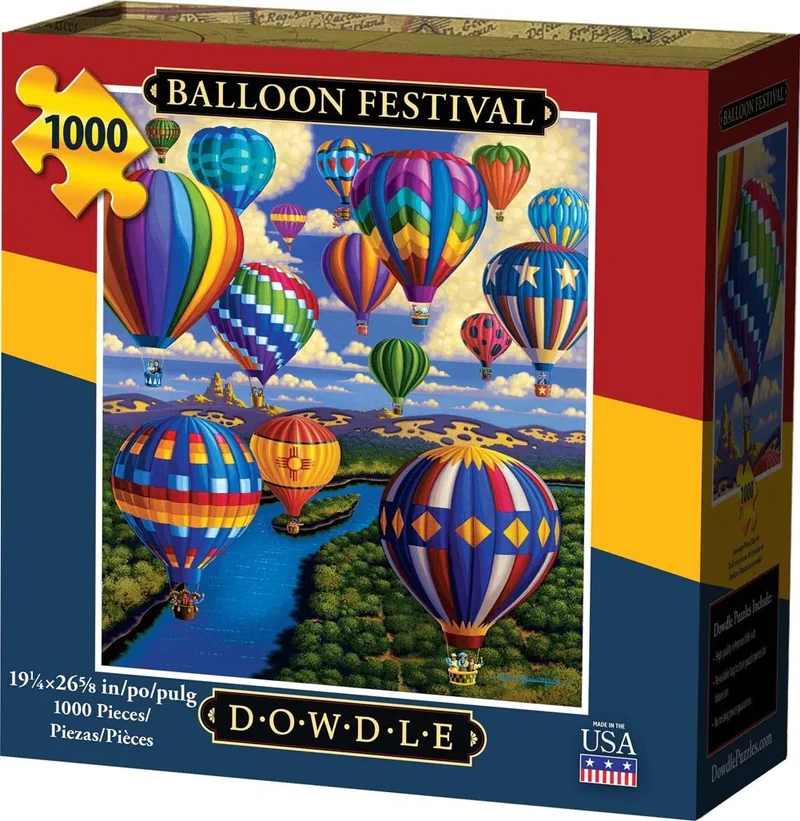 PFG Dowdle Balloon Festival (1000pcs) (Usage/Used - PUZZLES FOR GOOD)