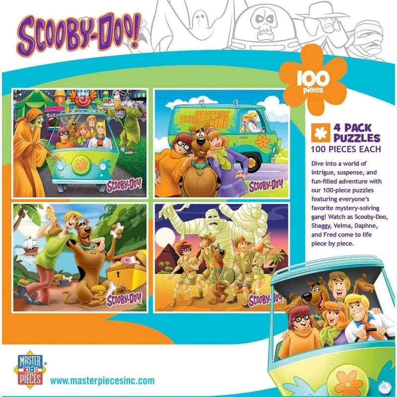 Scooby-Doo Multipack (4x100pcs)