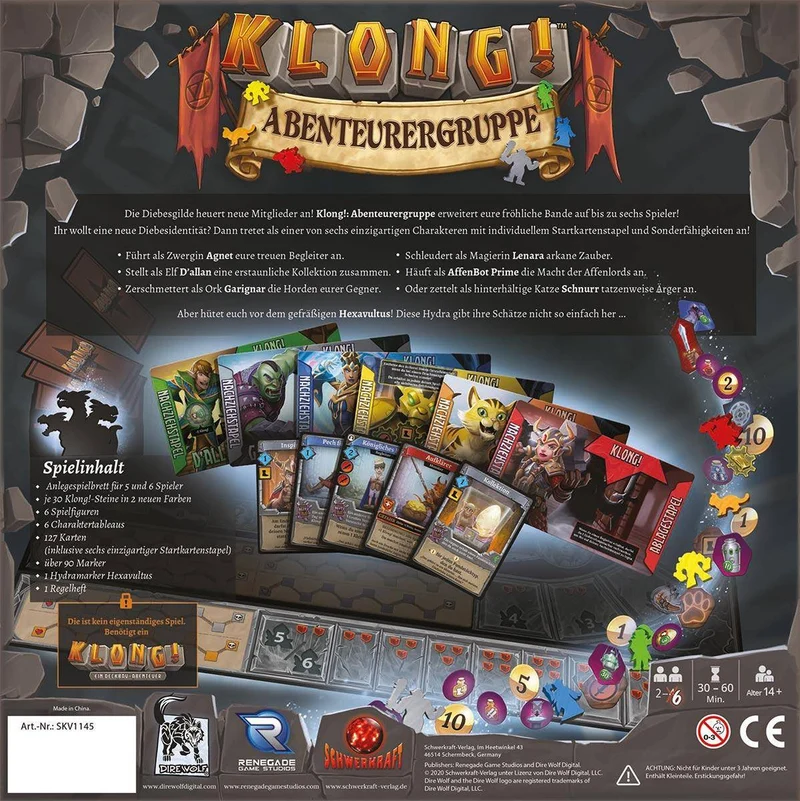 Klong!: Abenteurergruppe [Erweiterung]