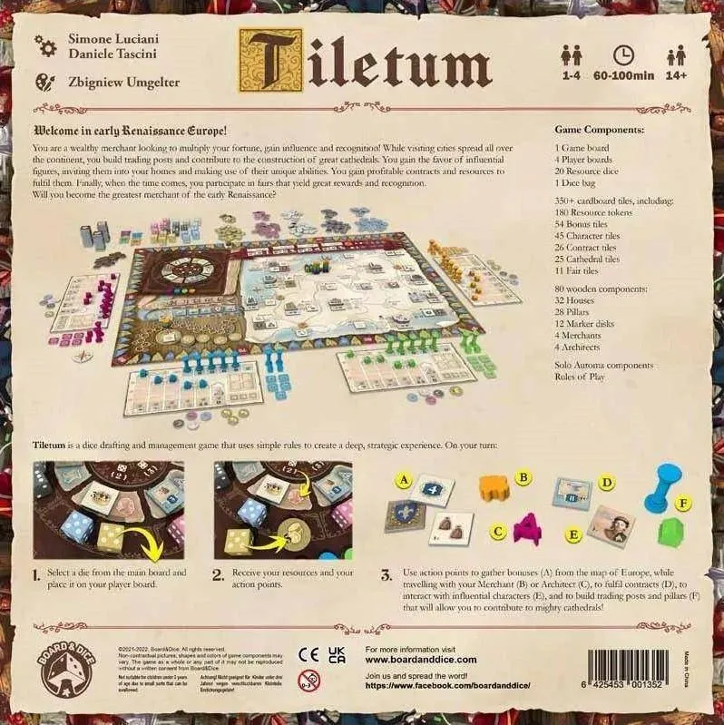 Tiletum, englisch