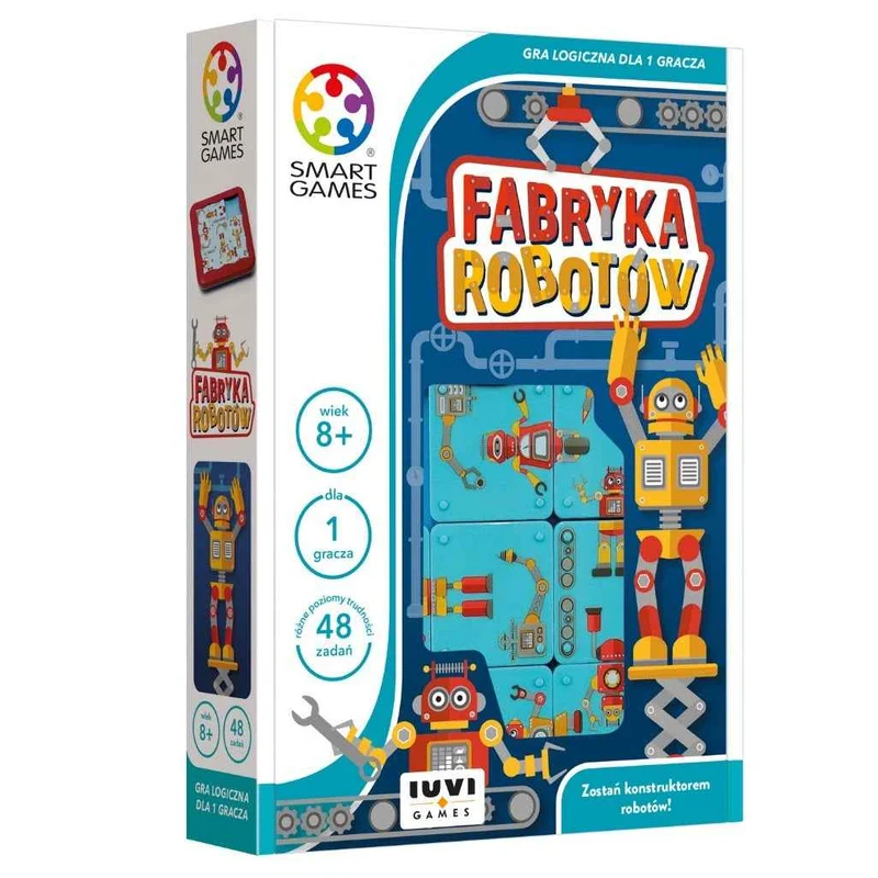 Logikspiel Smart Games – Roboterfabrik (PL)
