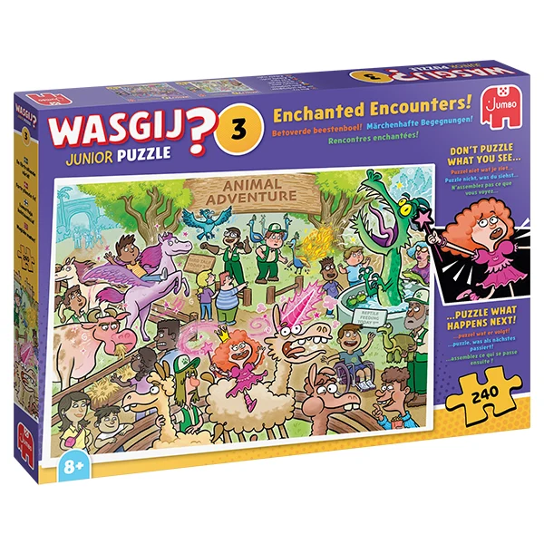 Wasgij Junior #3 - Enchanted Encounters! (240pcs)