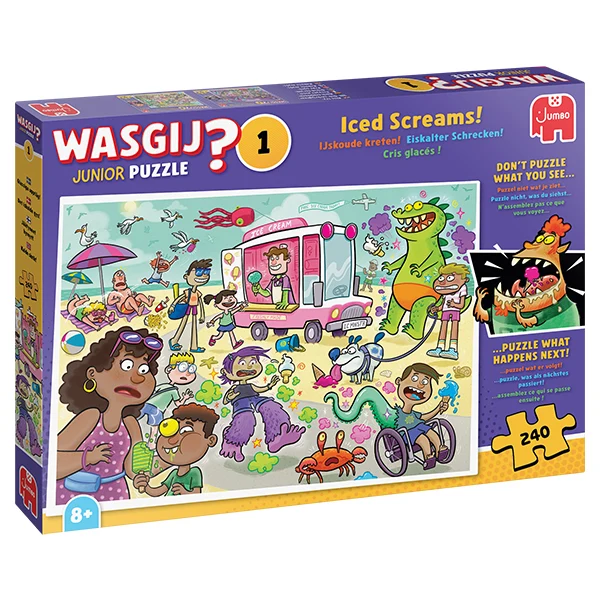 Wasgij Junior #1 - Iced Screams! (240pcs)