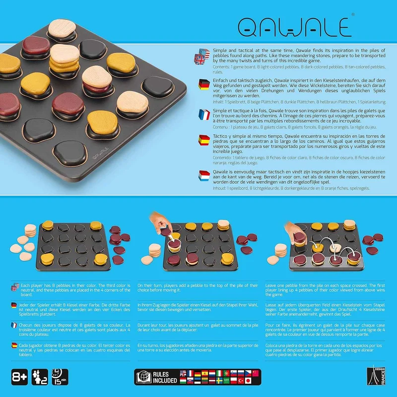 Strategiespiel – Gigamic Qawale