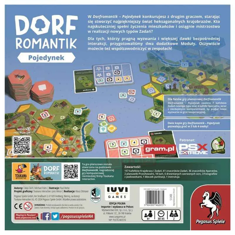 Brettspiel – Dorfromantik Duell (PL)