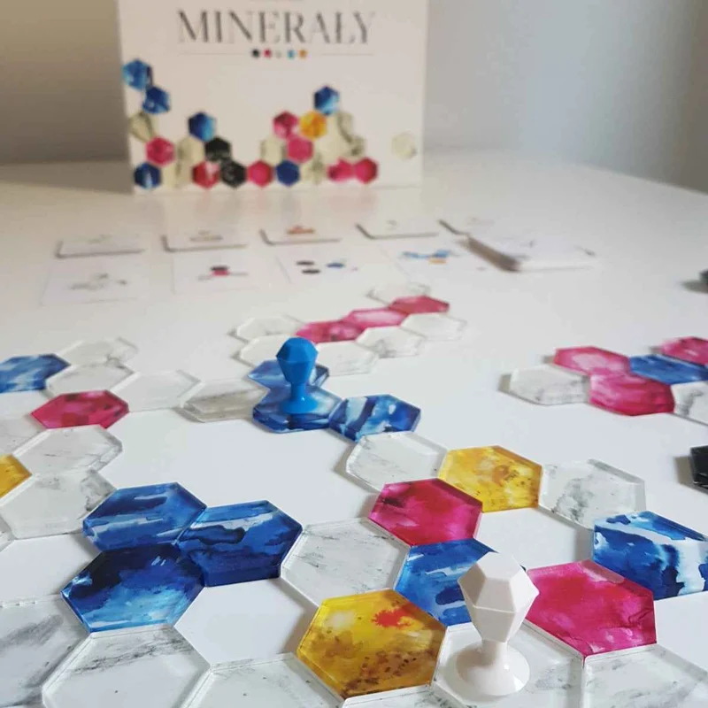 Brettspiel – Mineralien (PL)