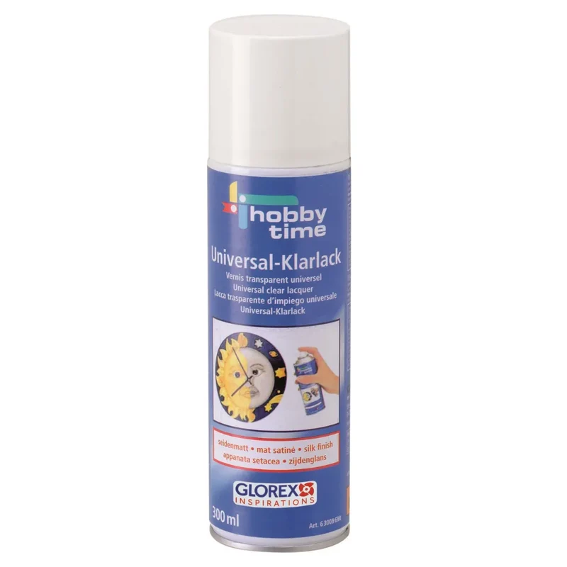 Glorex - Universal - Bastellackspray 300ml seidenmatt