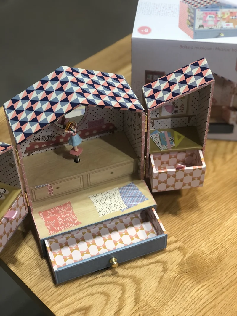Schatulle mit Spieluhr - Butik Tinou