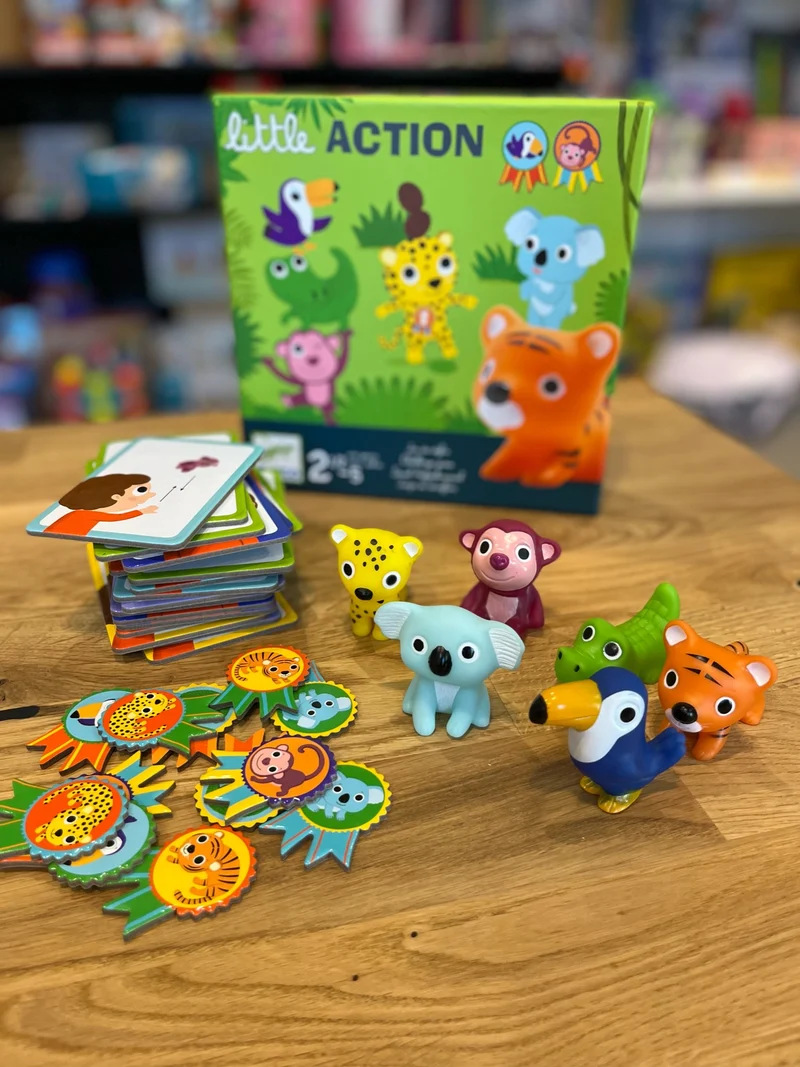 Herausforderungs-Spiel – Little Action