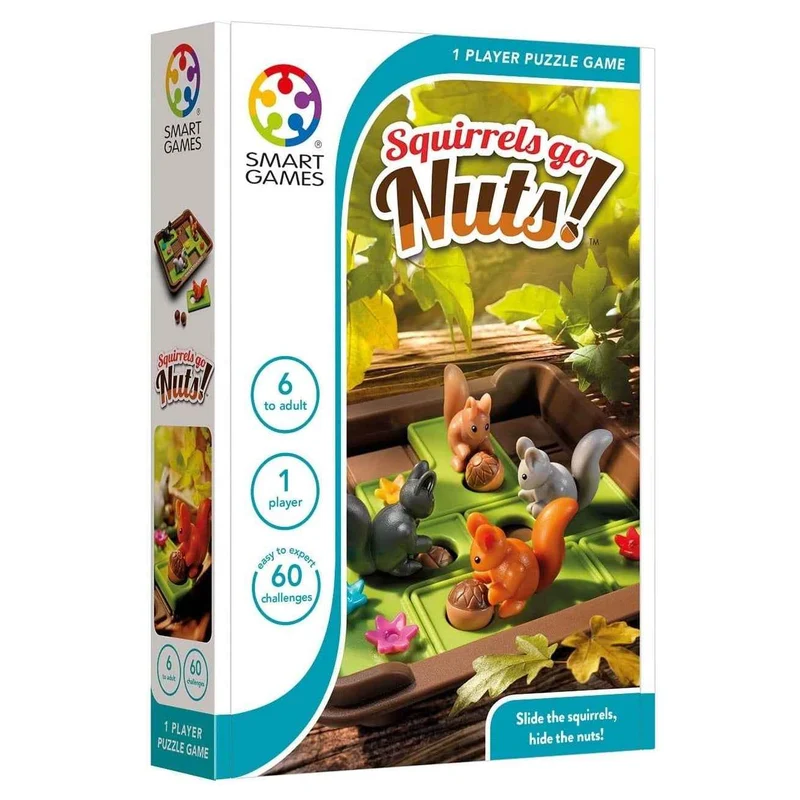 Logikspiel Smart Games – Eichhörnchen – Nussjagd (ENG)
