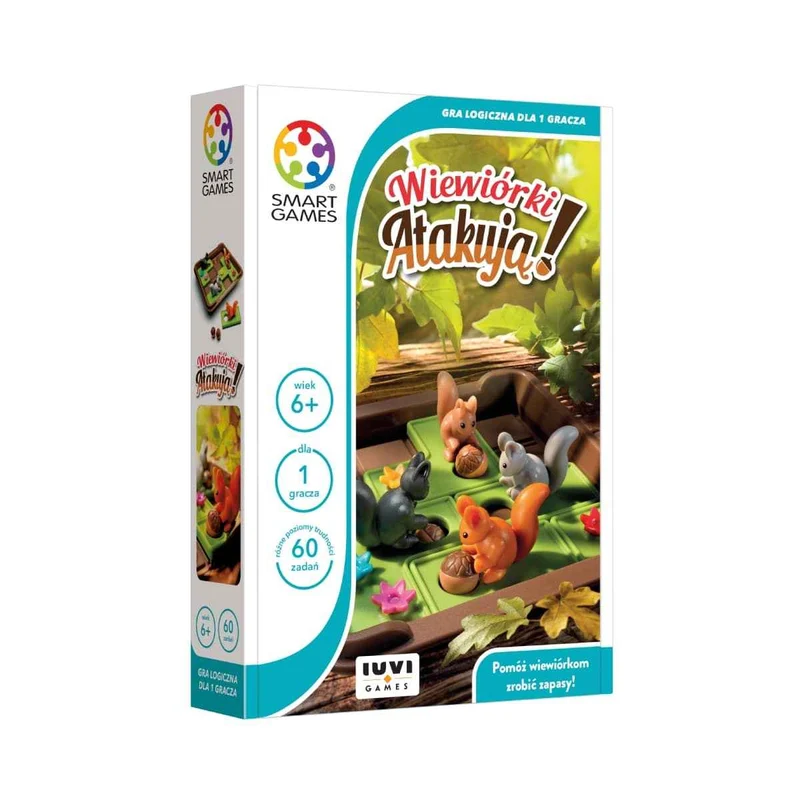 Logikspiel Smart Games – Angreifende Eichhörnchen (PL)