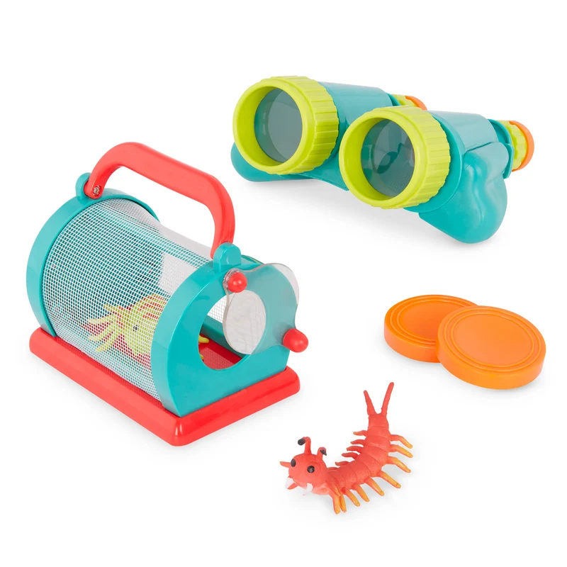 Set für kleine Forscher zum Fangen von Insekten und Beobachten der Natur – Little Explorer