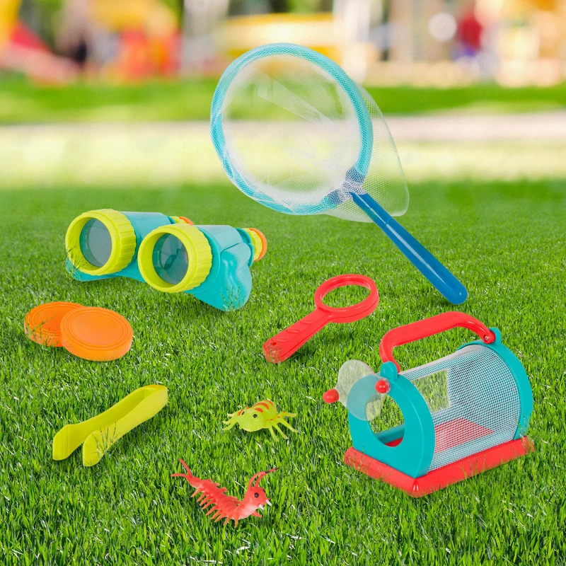 Set für kleine Forscher zum Fangen von Insekten und Beobachten der Natur – Little Explorer