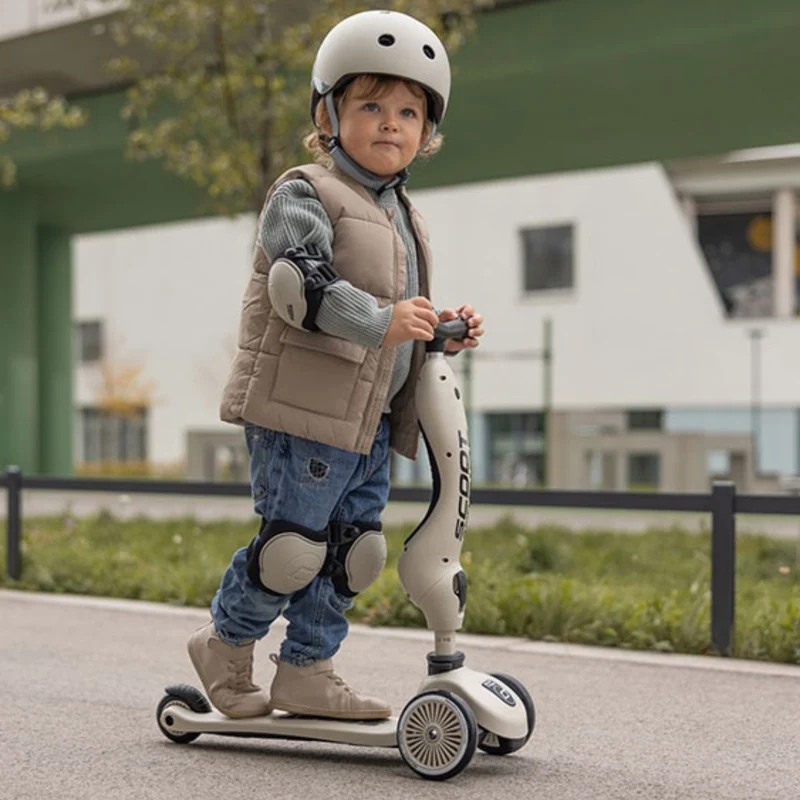 Schutzausrüstung für Kinder XXS - Ash