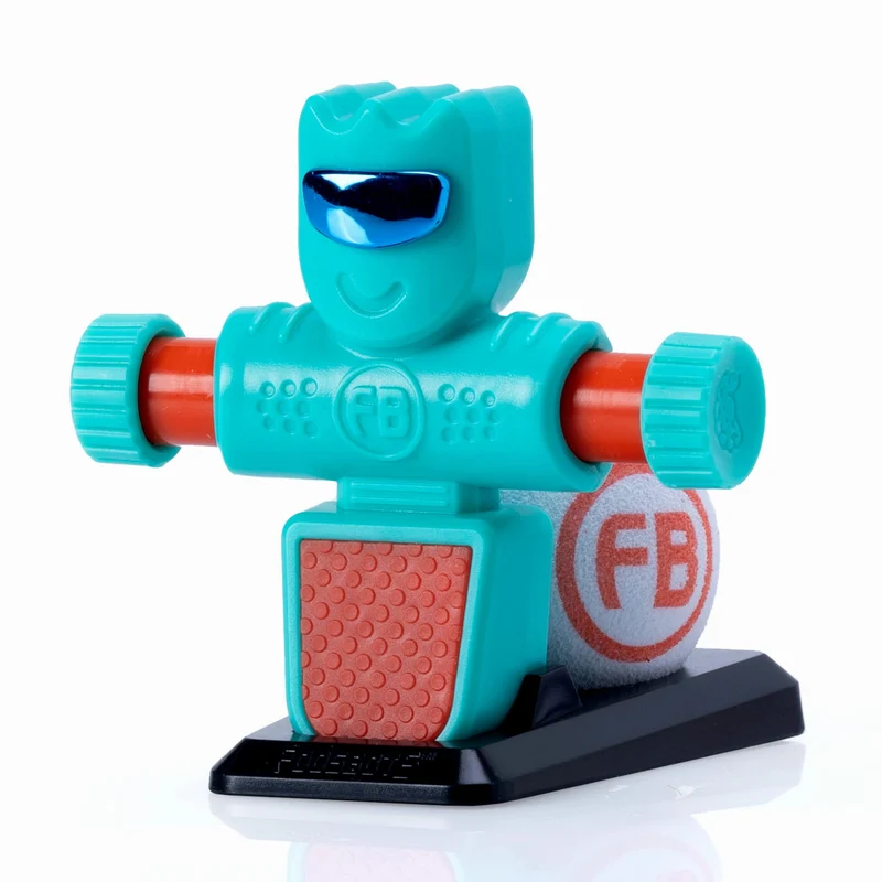 Foosbots Tischfußballspiel Set für einen Spieler – Blau